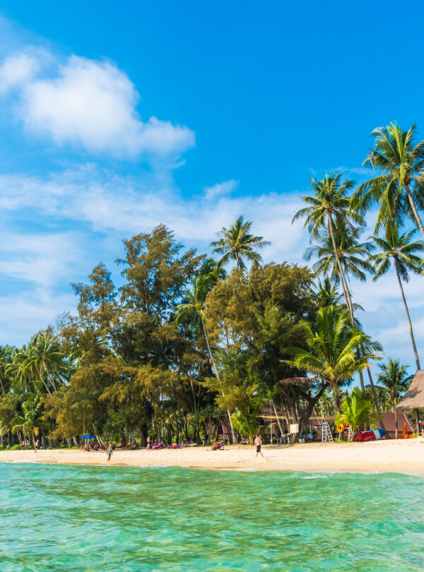 Beautiful tropical beach and sea